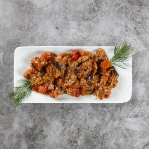Egg Plant with Tomato Sauce