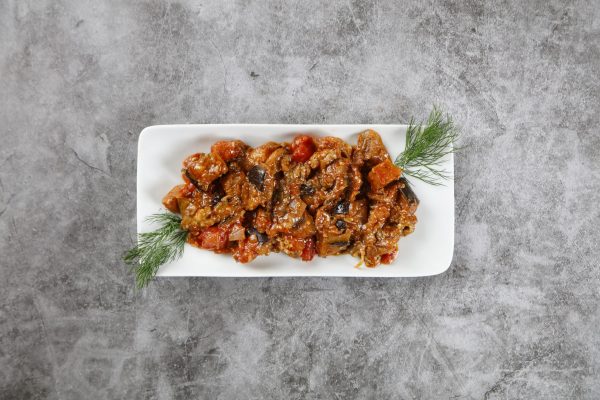 Egg Plant with Tomato Sauce